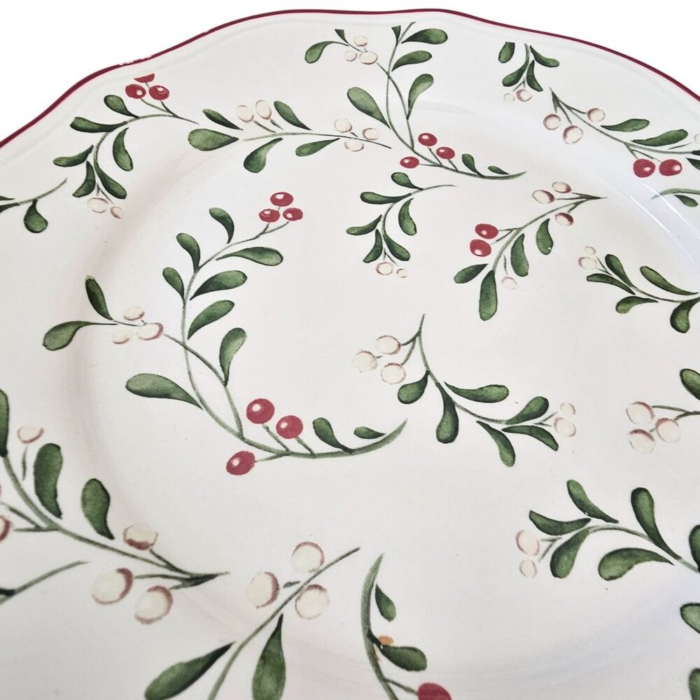 3 Better Homes Heritage Salad Plate 8.5" stoneware dishwasher microwave safe - Picture 7 of 8